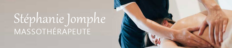Stéphanie Jomphe, massothérapeute