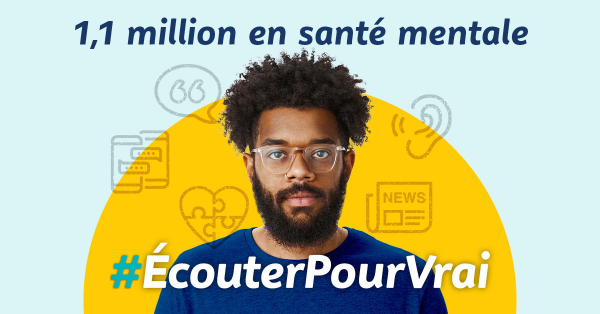 Santé mentale au Québec : la Sun Life annonce un investissement de 1,1 million de dollars