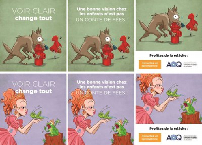 La bonne vision chez les enfants n'est pas un conte de fées