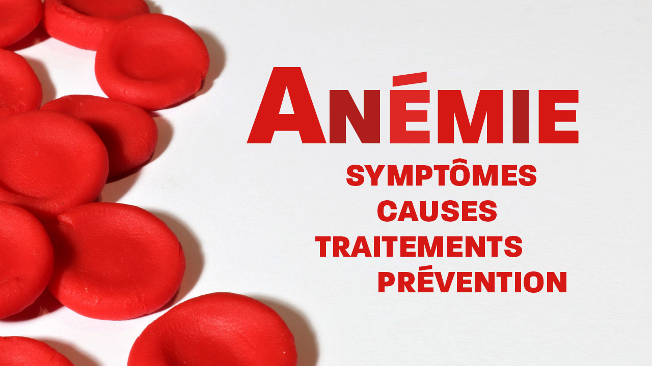 Anémie : symptômes, causes, traitements et prévention